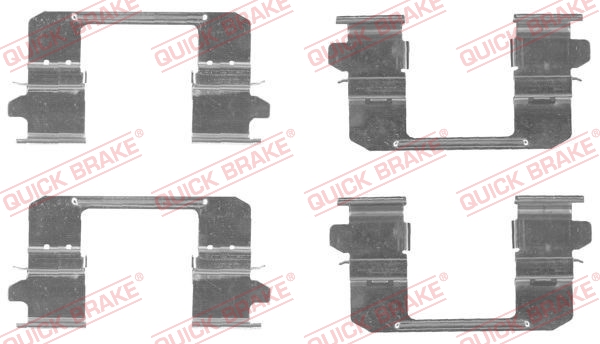 Tarvikesarja, jarrupala QUICK BRAKE 109-1834