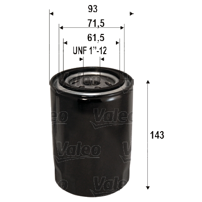 Öljynsuodatin VALEO 586105