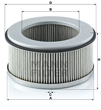Raitisilmasuodatin MANN-FILTER CU 1836/1