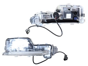 Huomiovalot, Eteen, vasen, VOLVO S60 II, V60 I, 31353289, 31420395