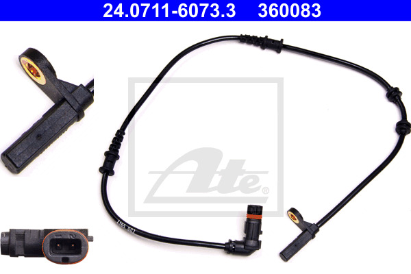 ABS-anturi ATE 24.0711-6073.3