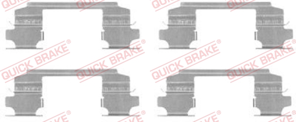 Tarvikesarja, jarrupala QUICK BRAKE 109-1686