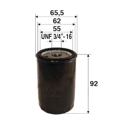 Öljynsuodatin VALEO 586040