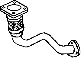 Pakoputki, Edessä, HYUNDAI,SEAT,VW, 1H0253091R, 6K0253058BV, 6K0253091H