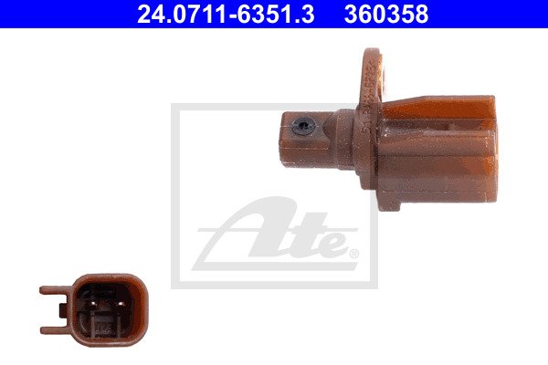 ABS-anturi ATE 24.0711-6351.3
