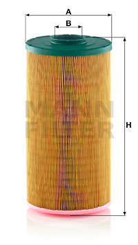 Ilmansuodatin MANN-FILTER C 19 450