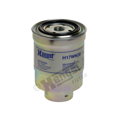 Polttoainesuodatin HENGST FILTER H17WK08