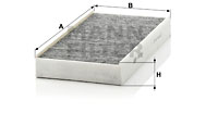 Raitisilmasuodatin MANN-FILTER CUK 3240