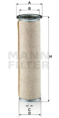 Toisioilmasuodatin MANN-FILTER CF 1122