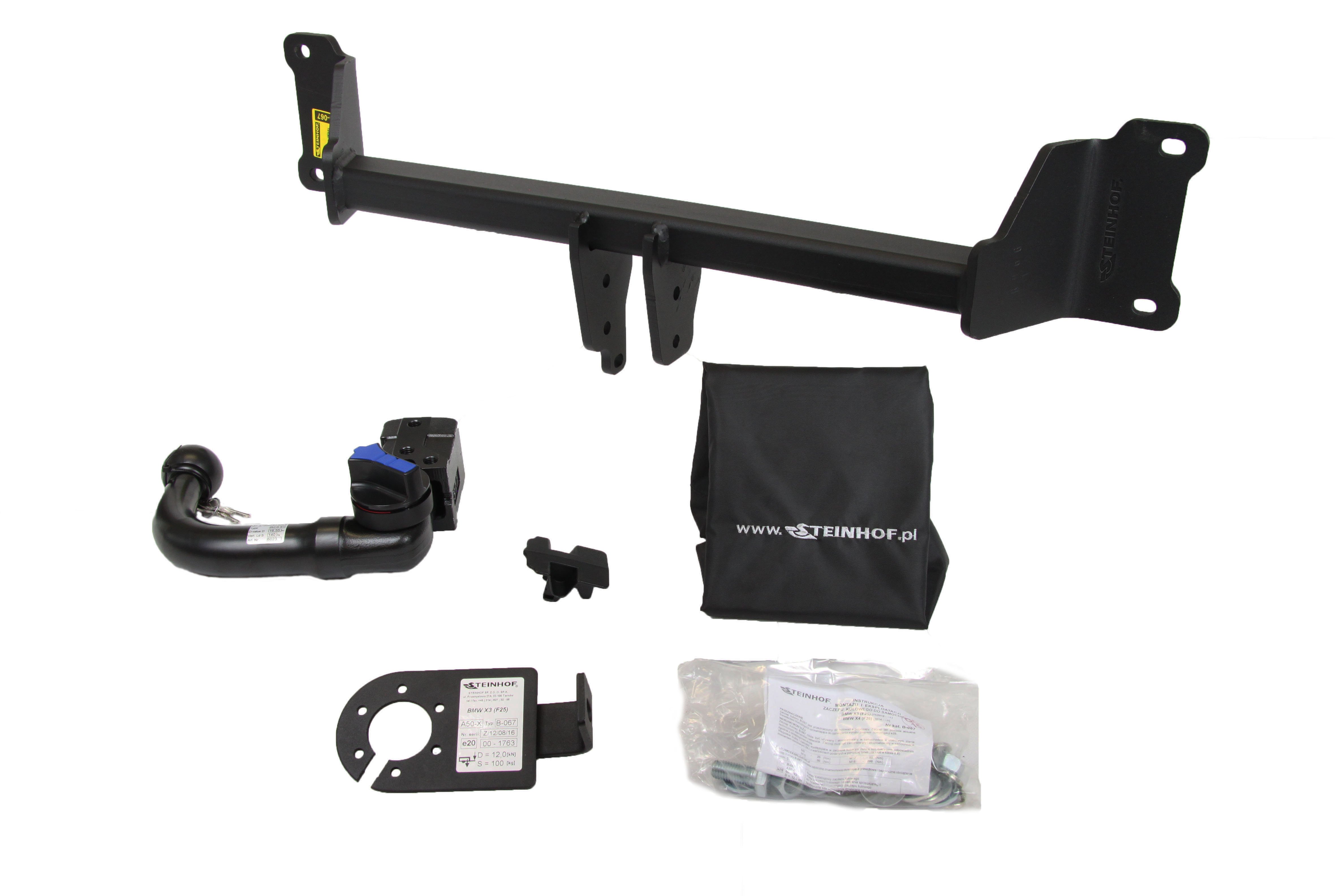 Vetokoukku STEINHOF STB-067 BMW X3 F25, X4 F26