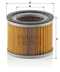 Ilmansuodatin, BMW ISETTA [100, 103], 00 43 5 24, 13 72 0 043 524, 13 72 1 043 524, 13 72 1 250 388, 13 72 1 250 389, 24 01 0 829 013, 4