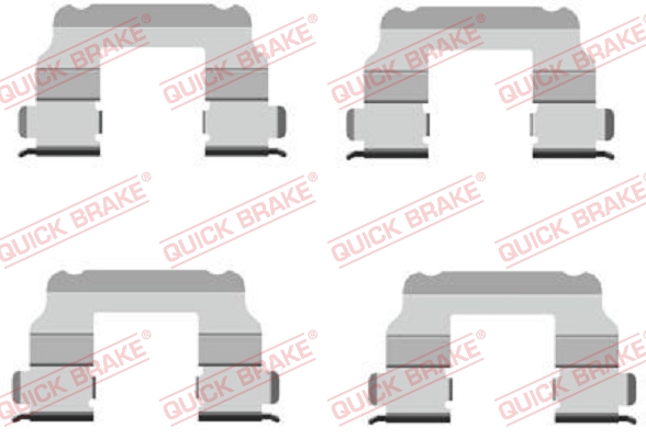 Tarvikesarja, jarrupala QUICK BRAKE 109-1689
