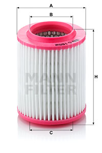 Ilmansuodatin MANN-FILTER C 1652