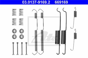 Tarvikesarja, jarrukengät, Taka-akseli, CITROËN,FIAT,FORD,NISSAN,PEUGEOT, 4308 50, 44081-9C025, 44081-9C026, 44090-9C025, 94 04 308 508