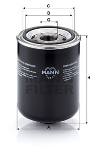 Öljynsuodatin MANN-FILTER W 1374/5
