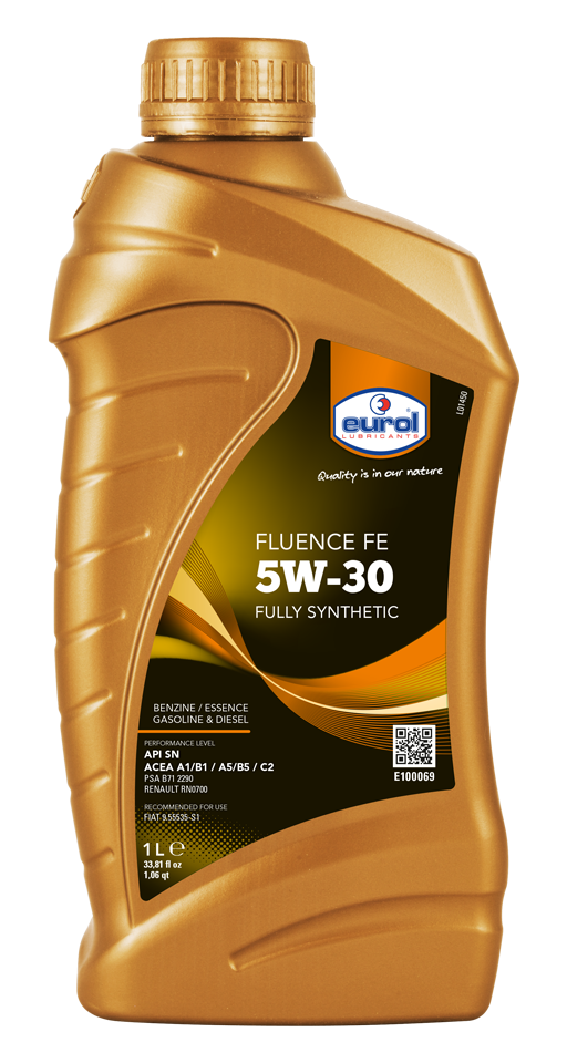Moottoriöljy EUROL 5W30 FLUENCE FE 1L