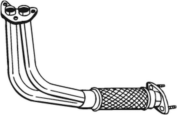 Pakoputki BOSAL 753-223