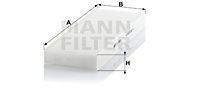 Raitisilmasuodatin MANN-FILTER CU 3869