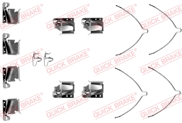 Tarvikesarja, jarrupala QUICK BRAKE 109-1268