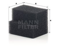 Suodatin, kampikammiotuuletus MANN-FILTER LC 5008