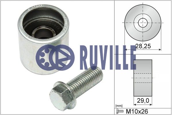 Ohjainrulla, hammashihna RUVILLE 56383