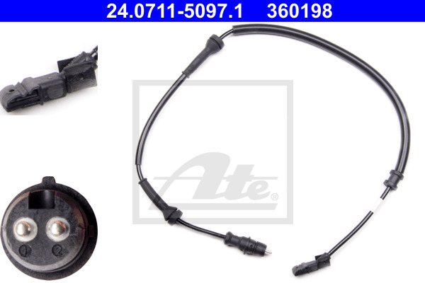 ABS-anturi ATE 24.0711-5097.1
