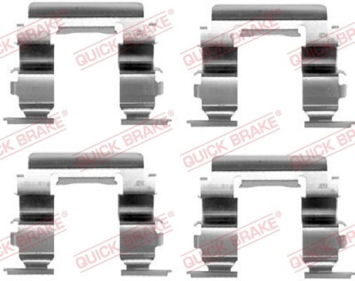 Tarvikesarja, jarrupala QUICK BRAKE 109-1181