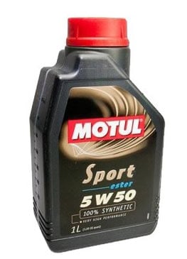 Moottoriöljy MOTUL SPORT ESTER 5W50 1L