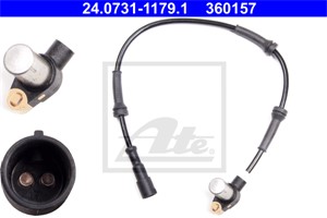 Tunnistin, kiertonopeus, Etuakseli, RENAULT TWINGO I, TWINGO Skåp/halvkombi I, 77 00 830 227