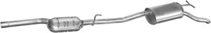 Korjausputki, katalysaattori, MERCEDES-BENZ E-KLASS [W210], 210 490 12 21, 210 490 18 21