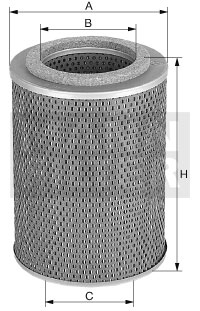 Öljynsuodatin MANN-FILTER H 1053/2 n