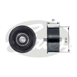 Ohjainrulla, hammashihna, Oikea, Vasen, CHEVROLET,OPEL,SAAB,VAUXHALL, 55352713, 5636454, 636420, 9240033, 96413864