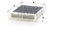 Raitisilmasuodatin MANN-FILTER CUK 2317