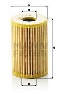 Öljynsuodatin MANN-FILTER HU 610 x