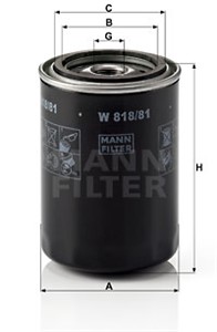 Öljynsuodatin, DAIHATSU,NISSAN,TOYOTA,VW, 00 03 082 671, 1220845, 15600-33010, 15601-22010, 15601-33010, 15601-33020, 15601-33021, 15601