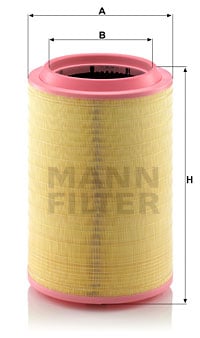 Ilmansuodatin MANN-FILTER C 33 1630/2