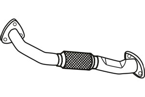 Pakoputki, Edessä, FIAT STILO, STILO Multi Wagon, 55189605, 73502396