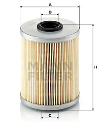 Polttoainesuodatin MANN-FILTER P 718 x