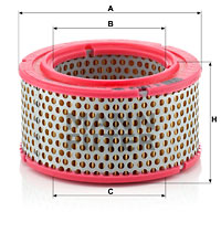 Ilmansuodatin MANN-FILTER C 1213