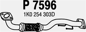 Pakoputki, Edessä, VW GOLF V, GOLF VI, GOLF PLUS V, GOLF Variant V, GOLF Variant VI, JETTA III, SCIROCCO III, TOURAN, 1K0254303D, 1K0254