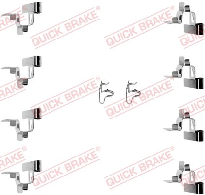 Tarvikesarja, jarrupala QUICK BRAKE 109-1191
