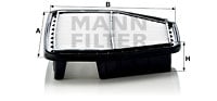 Ilmansuodatin MANN-FILTER C 29 008