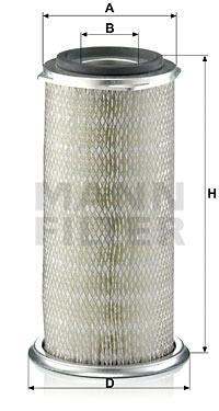 Ilmansuodatin MANN-FILTER C 18 267