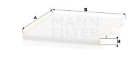 Raitisilmasuodatin MANN-FILTER CU 21 008