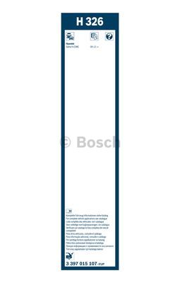 Wiper Blade BOSCH 3 397 015 107