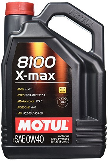 Moottoriöljy MOTUL 8100 X-MAX 0W40 4L