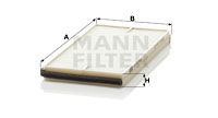 Raitisilmasuodatin MANN-FILTER CU 22 002-2