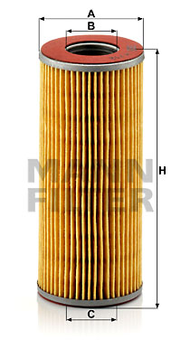 Öljynsuodatin MANN-FILTER H 712 k