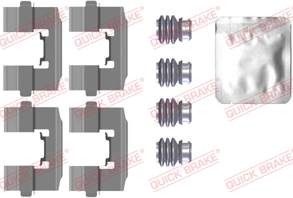 Tarvikesarja, jarrupala QUICK BRAKE 109-0115