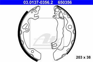 Jarrukenkäsarja, Taka-akseli, FORD FOCUS, FOCUS Sedan, FOCUS Skåp / kombi, FOCUS Turnier, 1075549, 1126158